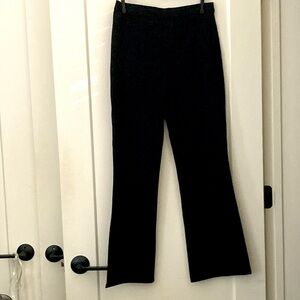 Black Flare Isaac Mizrahi Live 24/7 Flare Pull On